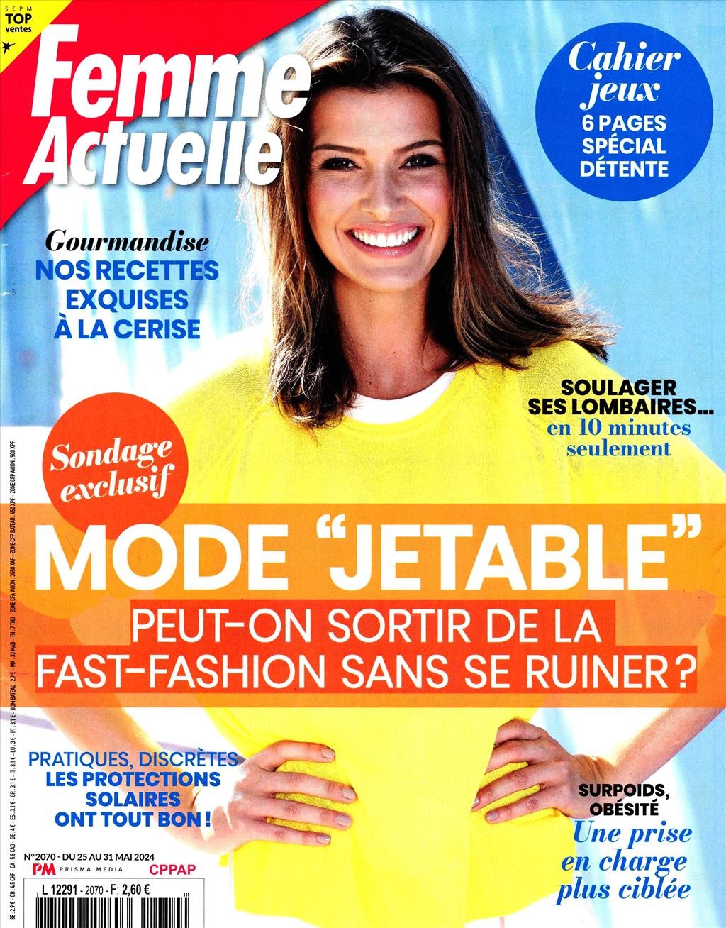 FEMME ACTUELLE GRAND FORMAT